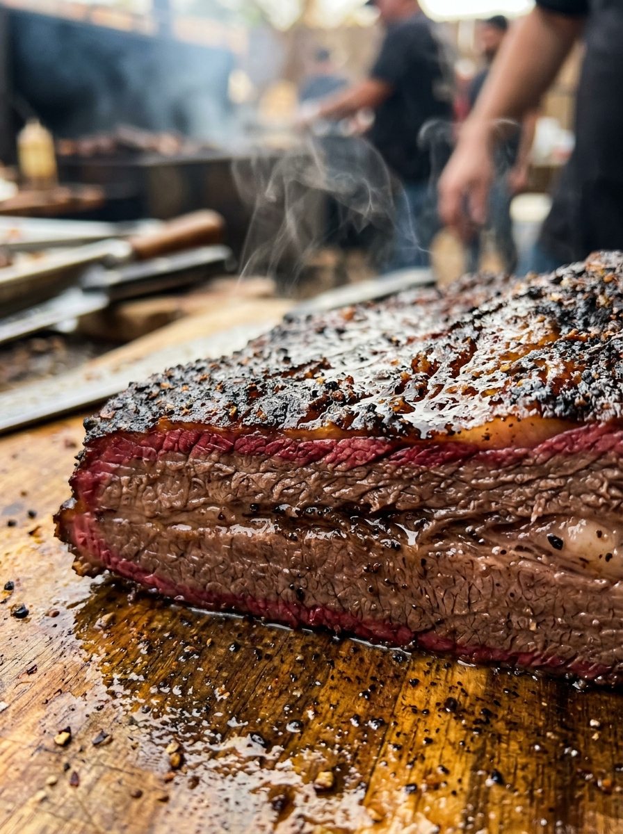 Mesquite Wood Smoking Tips for Bold BBQ Flavor closeup detail