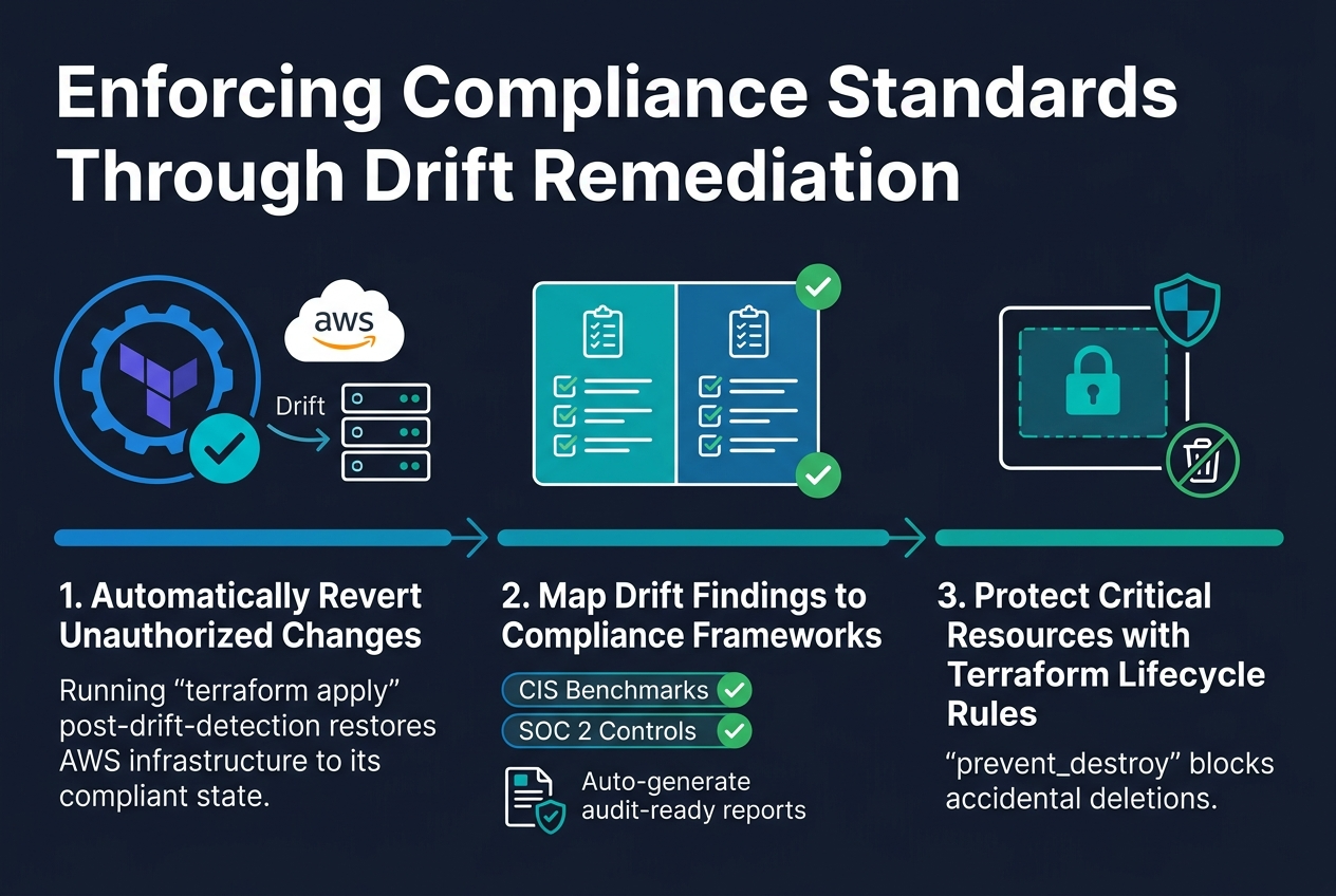 Enforcing Compliance Standards Through Drift Remediation
