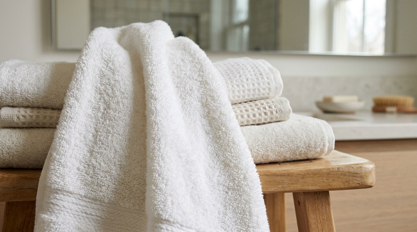 What Type of Towels Are Softest? Cotton and Weaves