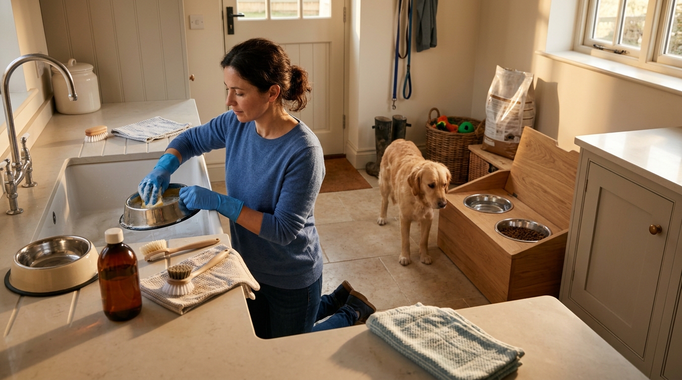 How to Disinfect Dog Bowls Safely