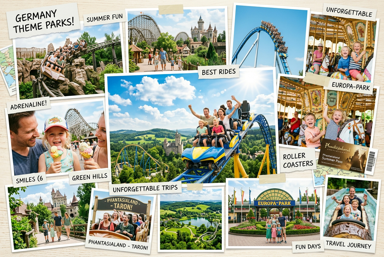 Die Top 10 Freizeitparks in Deutschland 2025
