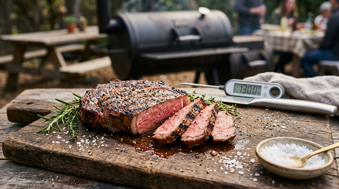 Internal Temperature Guide for Grilling: Master Every Meat plated