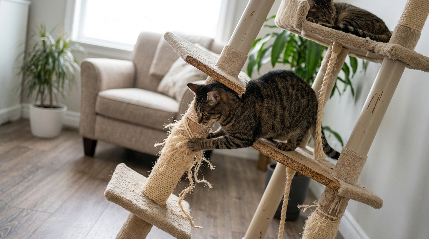 When to Replace a Cat Tree: Lifespan & Safety Signs
