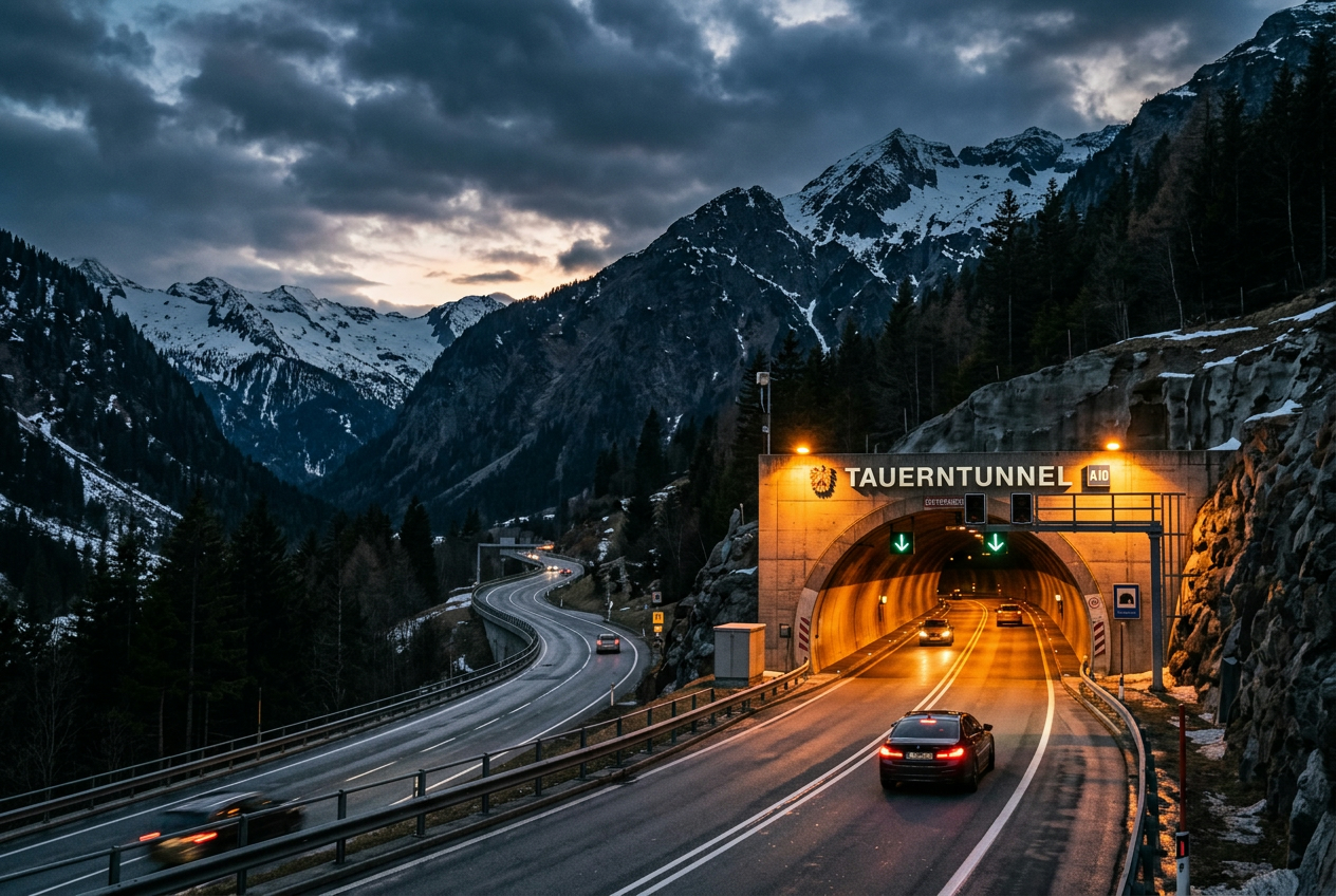 Mautpflichtige Tunnels in Österreich