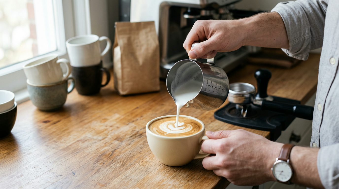 How Hard Is It to Learn Latte Art? A Beginner’s Guide