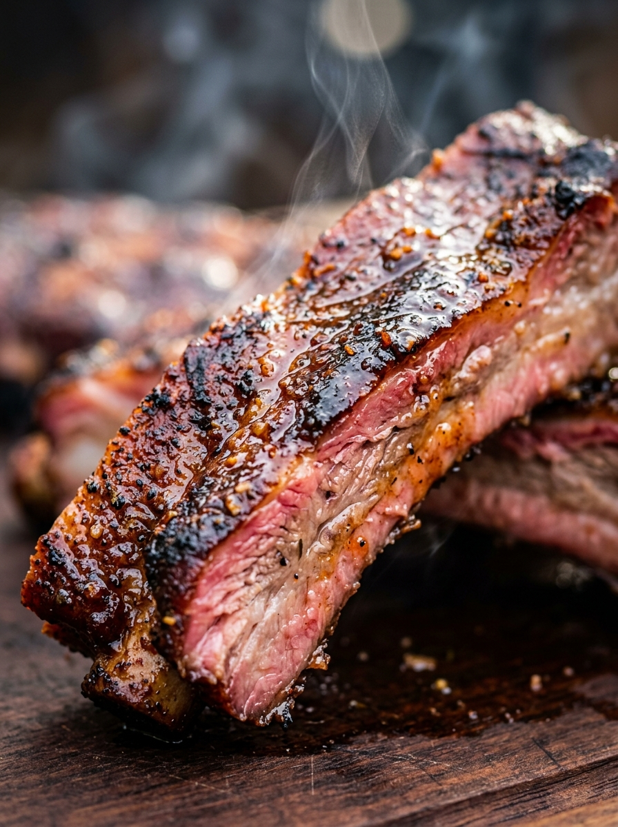 Rib Mop Sauce Recipe: Keep Ribs Juicy All Cook Long closeup detail