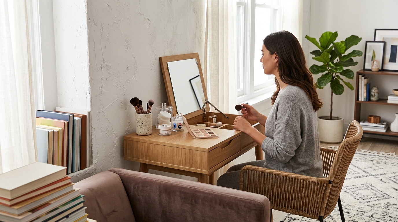 Where to Buy a Makeup Vanity That Fits Your Space