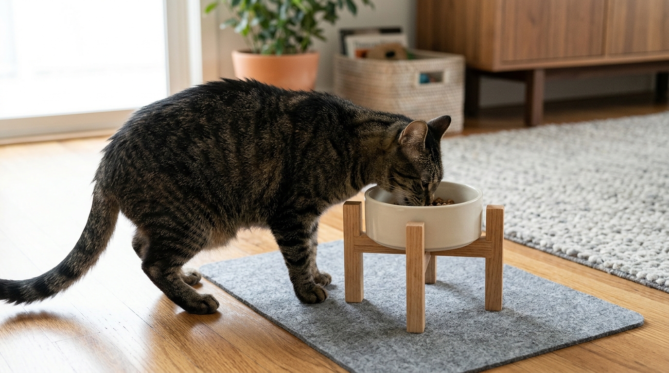 How Tall Should My Elevated Cat Bowl Be? A Fit Guide