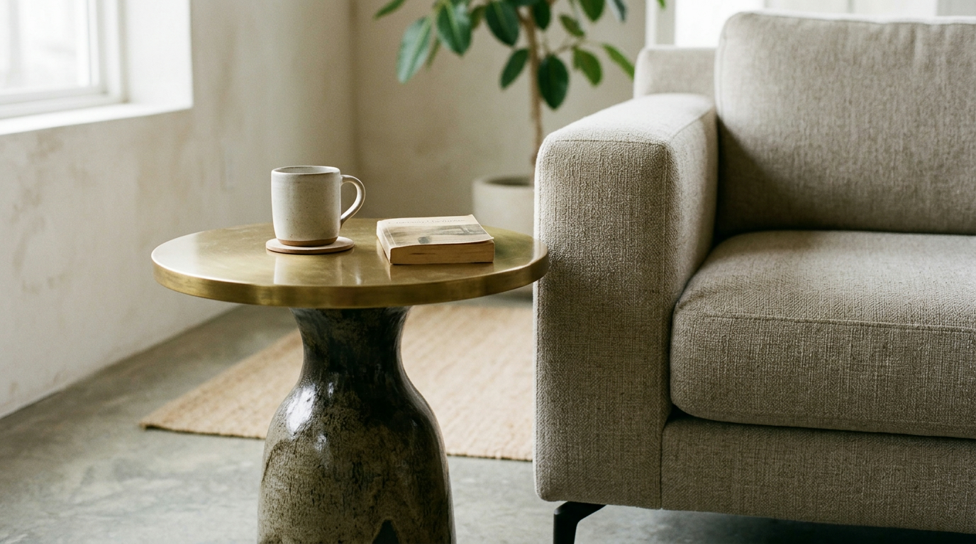 Trendy Side Tables: Shapes, Materials and Fit