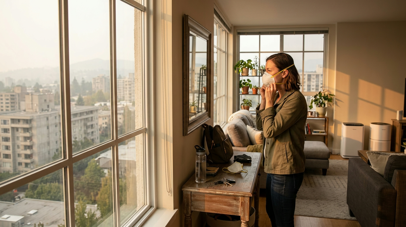 Going Outside in Unhealthy Air: Symptoms and Safety Tips
