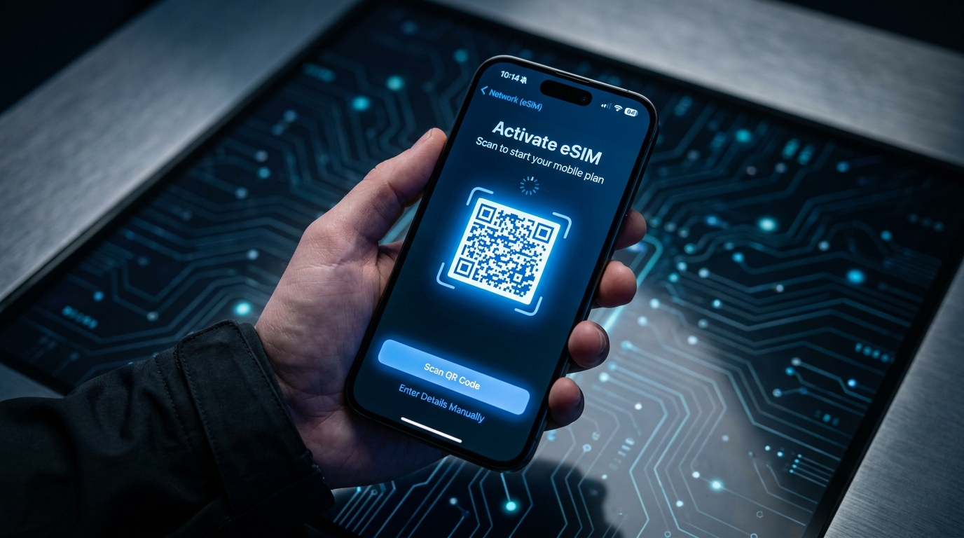 Activación de eSIM en smartphone