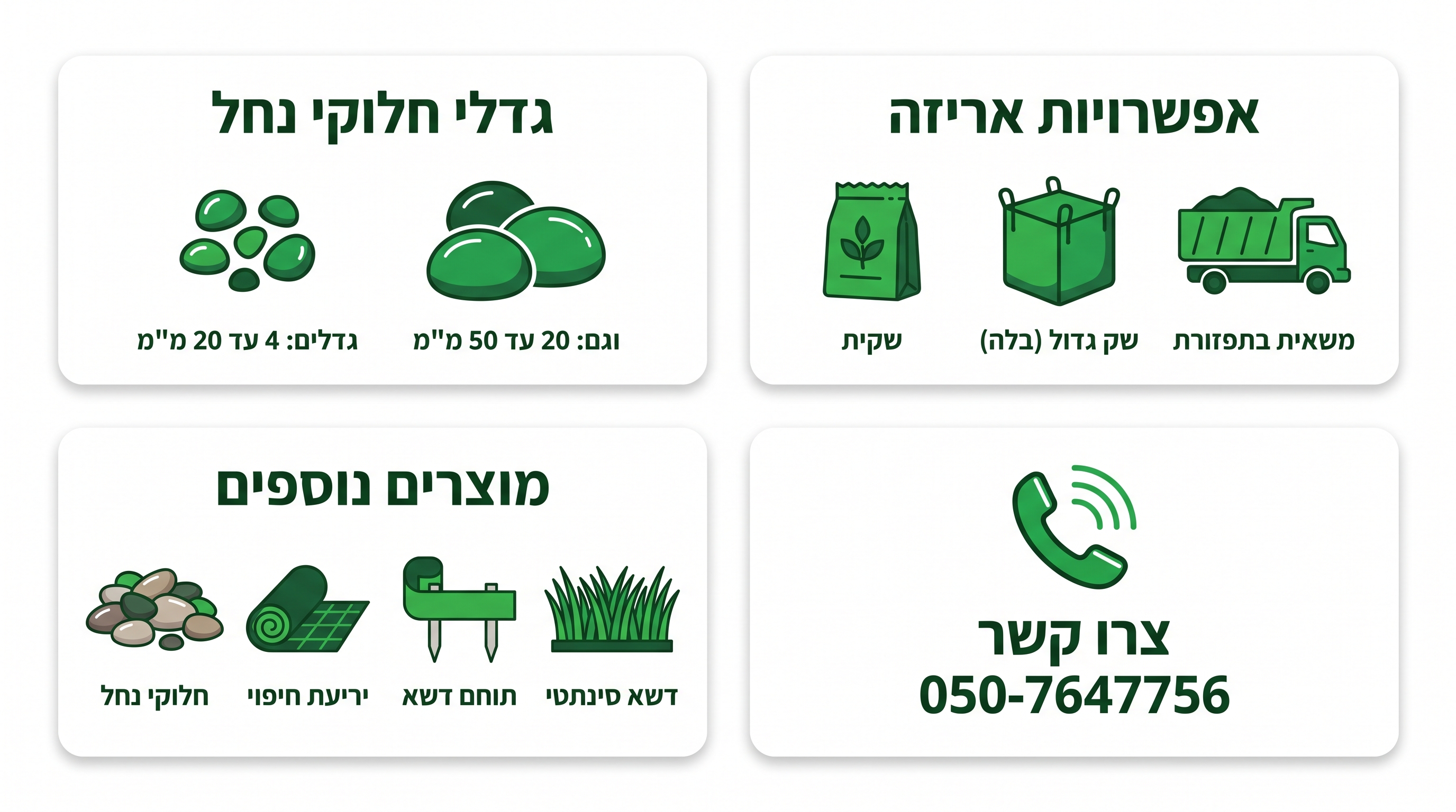 שימוש בטוף שחור כחיפוי בעציצים ואדניות