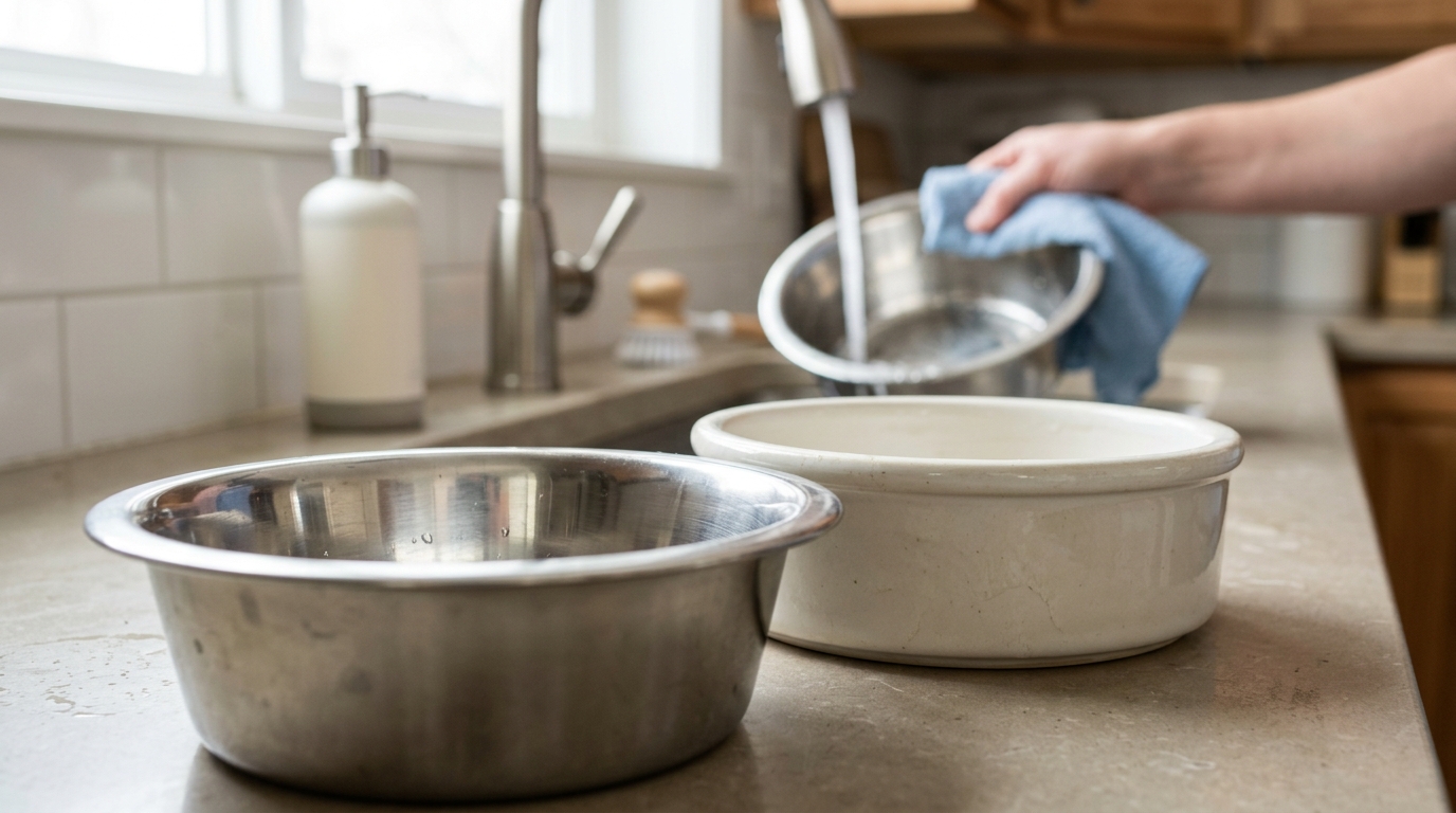 Most Sanitary Dog Bowl: Best Materials Compared