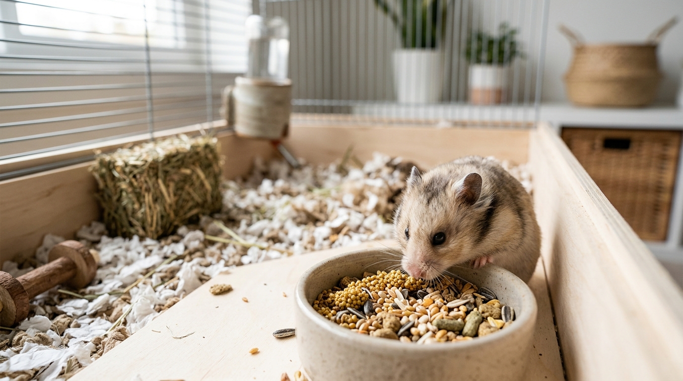 When and How Often Should You Feed a Hamster?