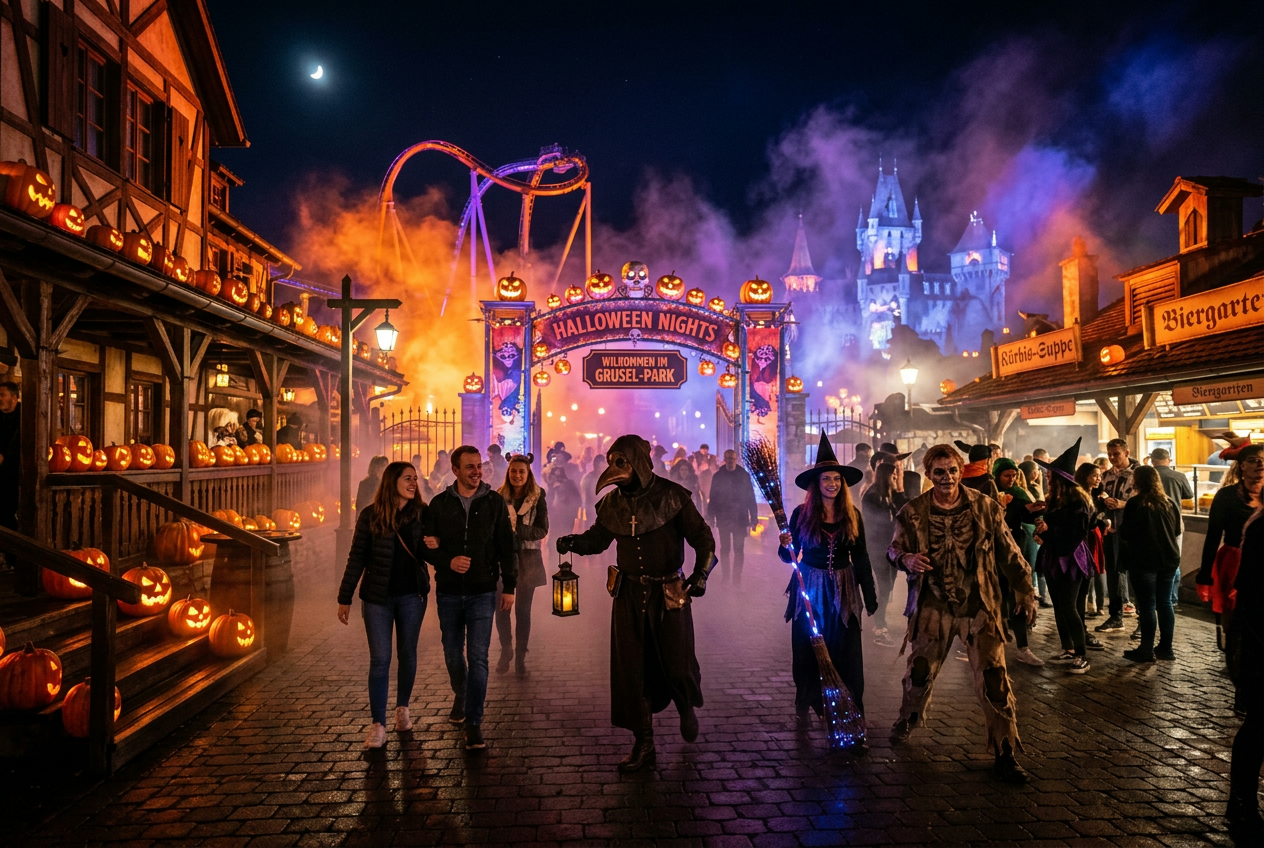 Halloween in deutschen Freizeitparks 2024: Die besten Veranstaltungen