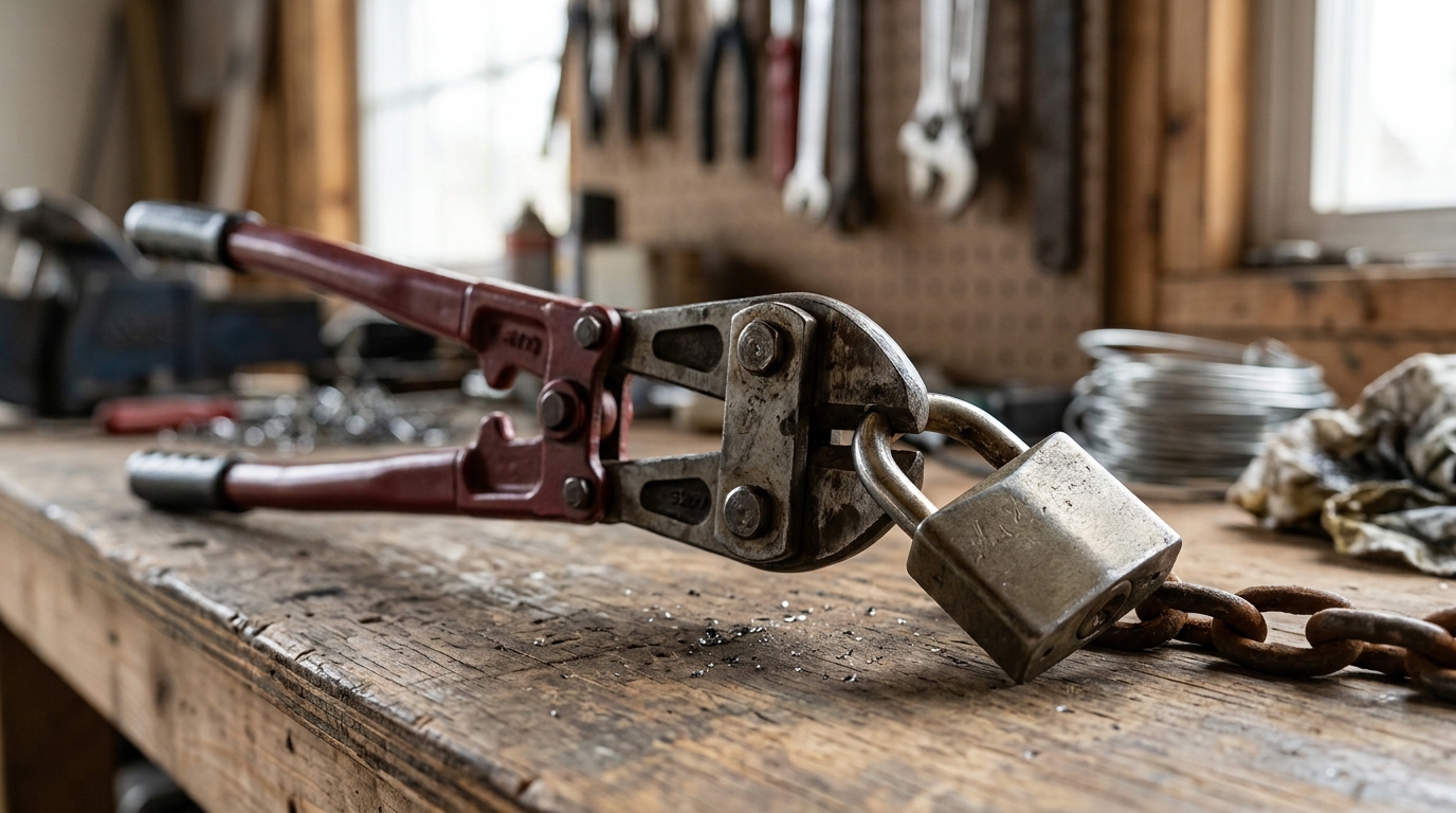 Choosing Bolt Cutters for a Master Lock Shackle