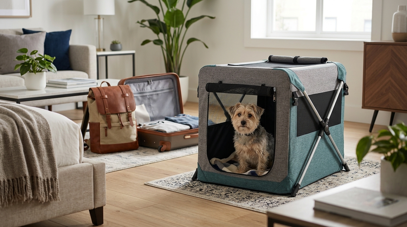 Best Collapsible Travel Dog Crate for Small Dogs: A Guide