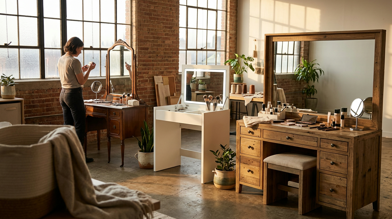 Who Makes the Best Makeup Vanities? What to Compare