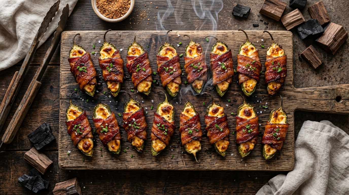 Smoked Jalapeno Poppers Recipe - Bold BBQ Appetizer