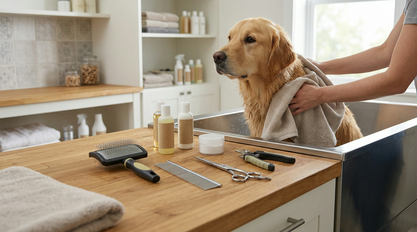 Dog Grooming Supplies for Home: The Essentials