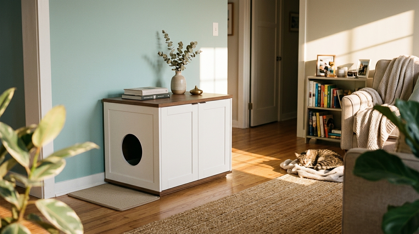 Best-Rated Litter Box Enclosures: What to Look For