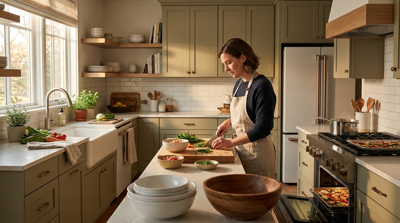 The Ideal Kitchen Layout Workflow, Step by Step