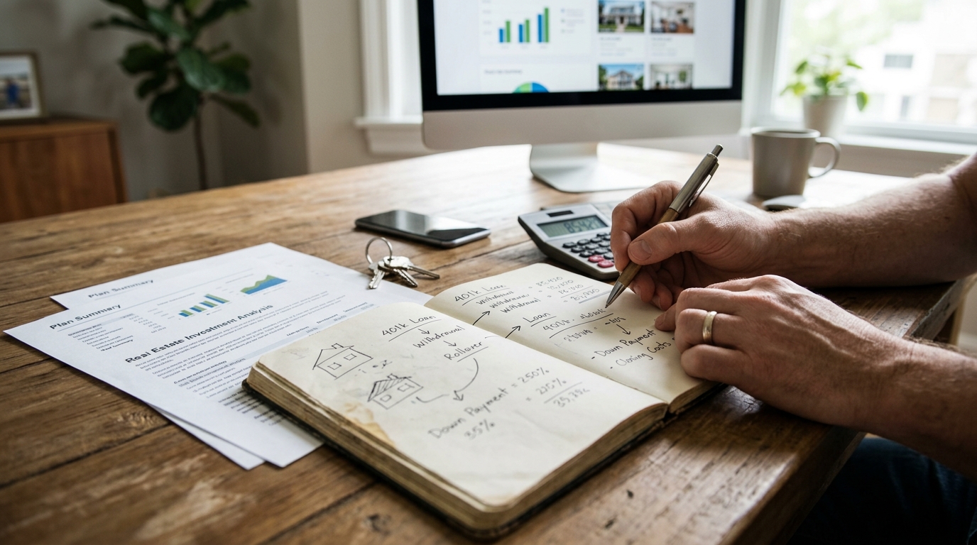 401(k) Funds for Real Estate: Loans, Withdrawals, Rollovers