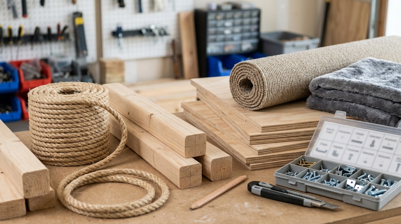 Cat Tree Materials: What You Need to Build One