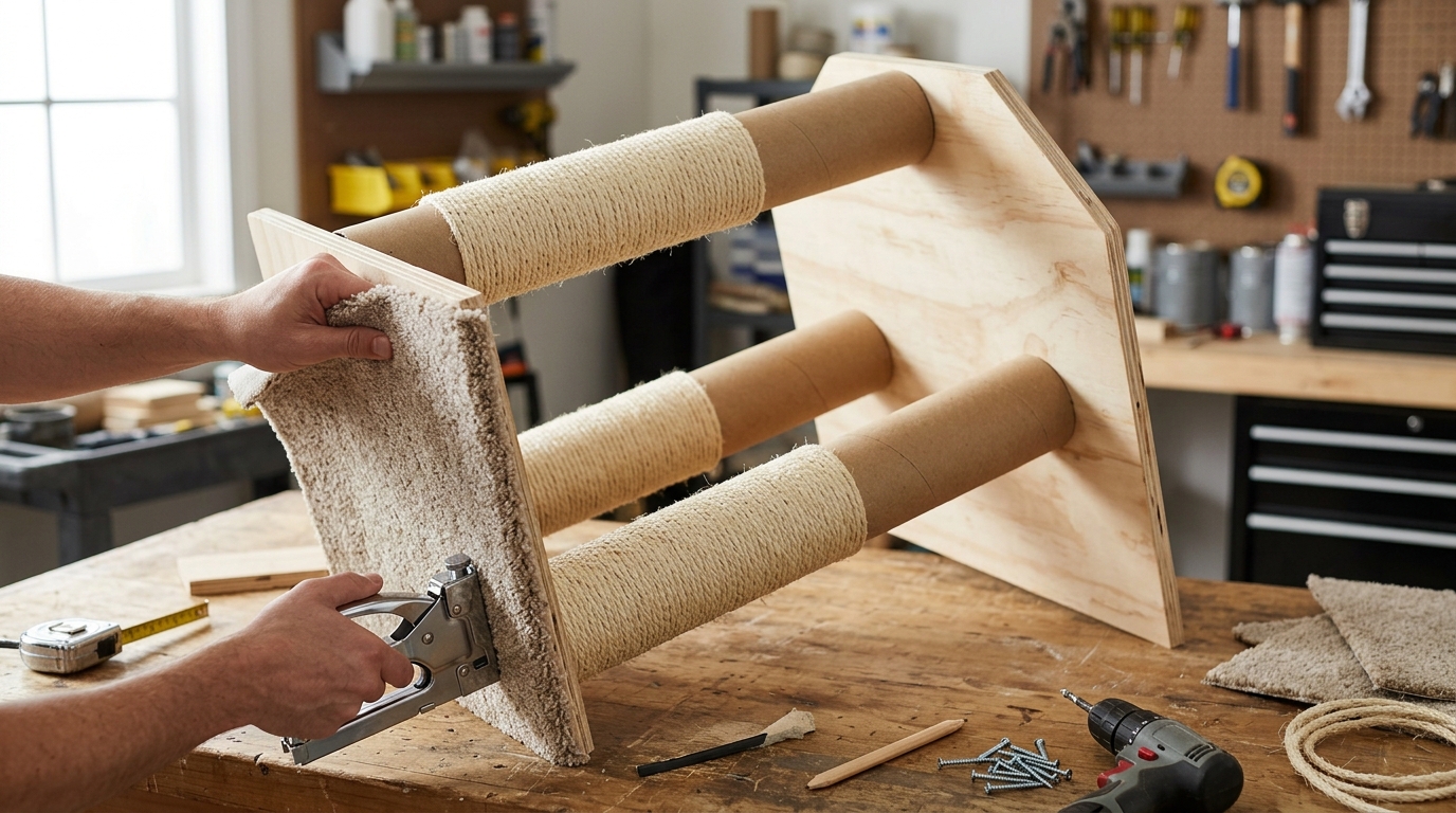 Build a Basic Cat Tree: Simple Step-by-Step Plan