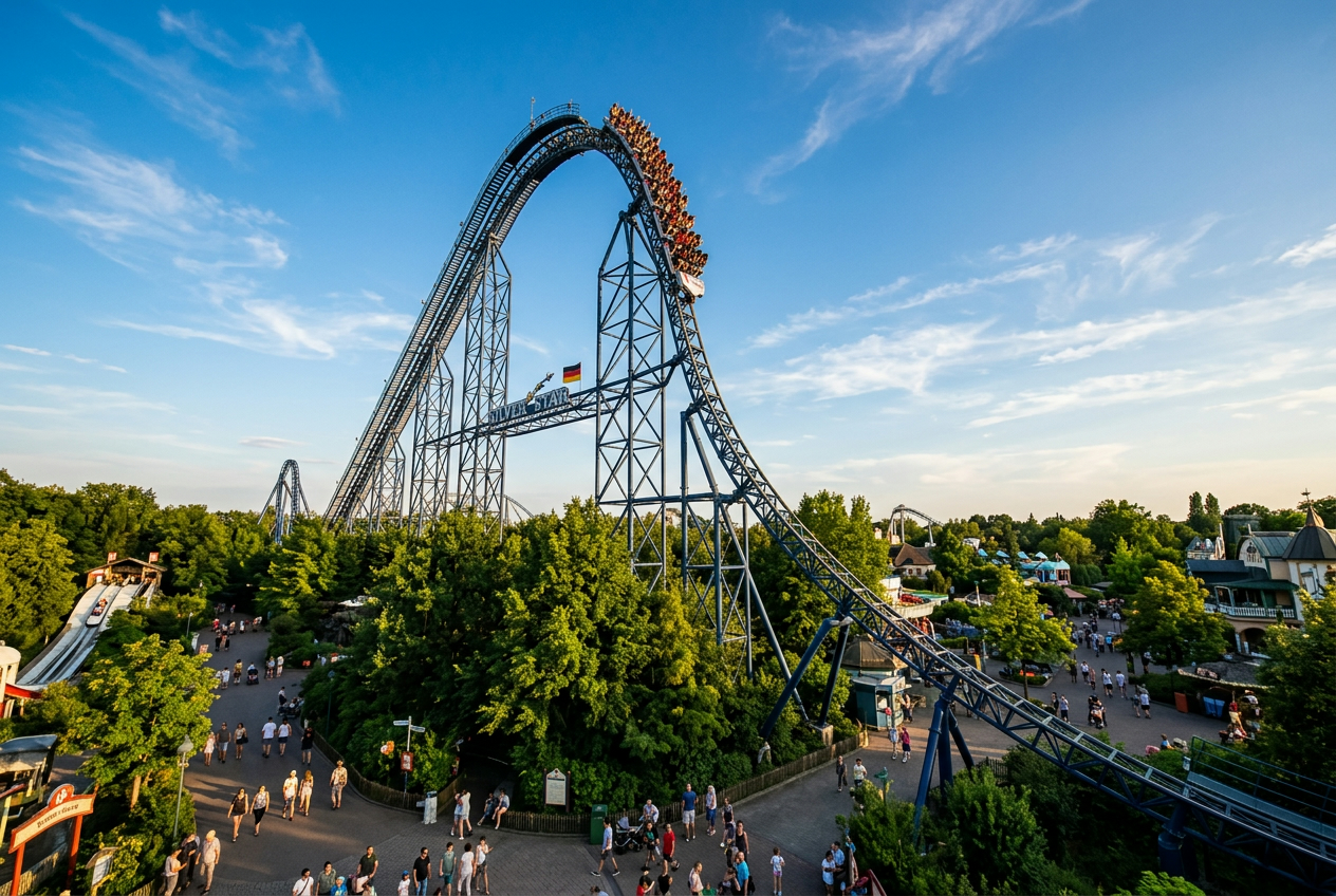 Silver Star Achterbahn im Europa-Park Rust