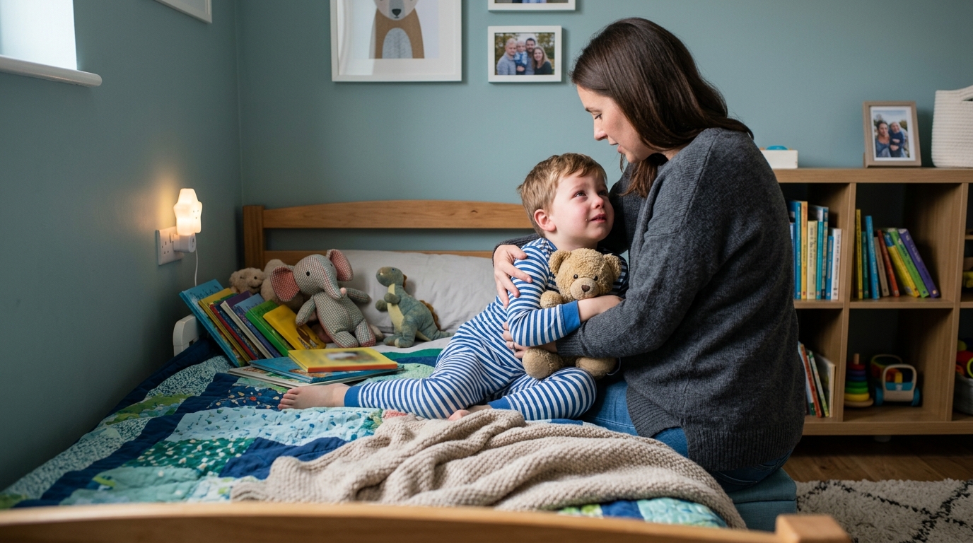 How to Help a Child With Separation Anxiety at Bedtime