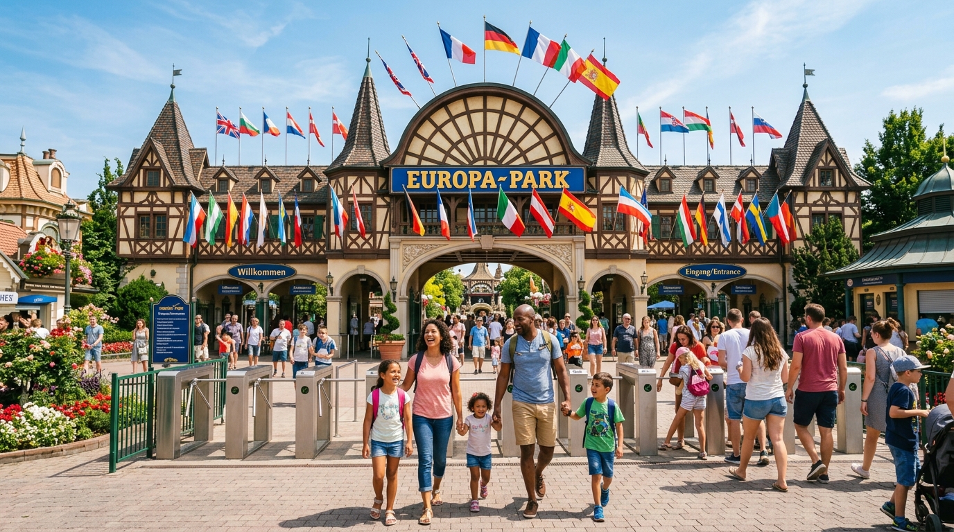 Der beste Zeitpunkt für den Europa-Park-Besuch (Wartezeiten vermeiden)