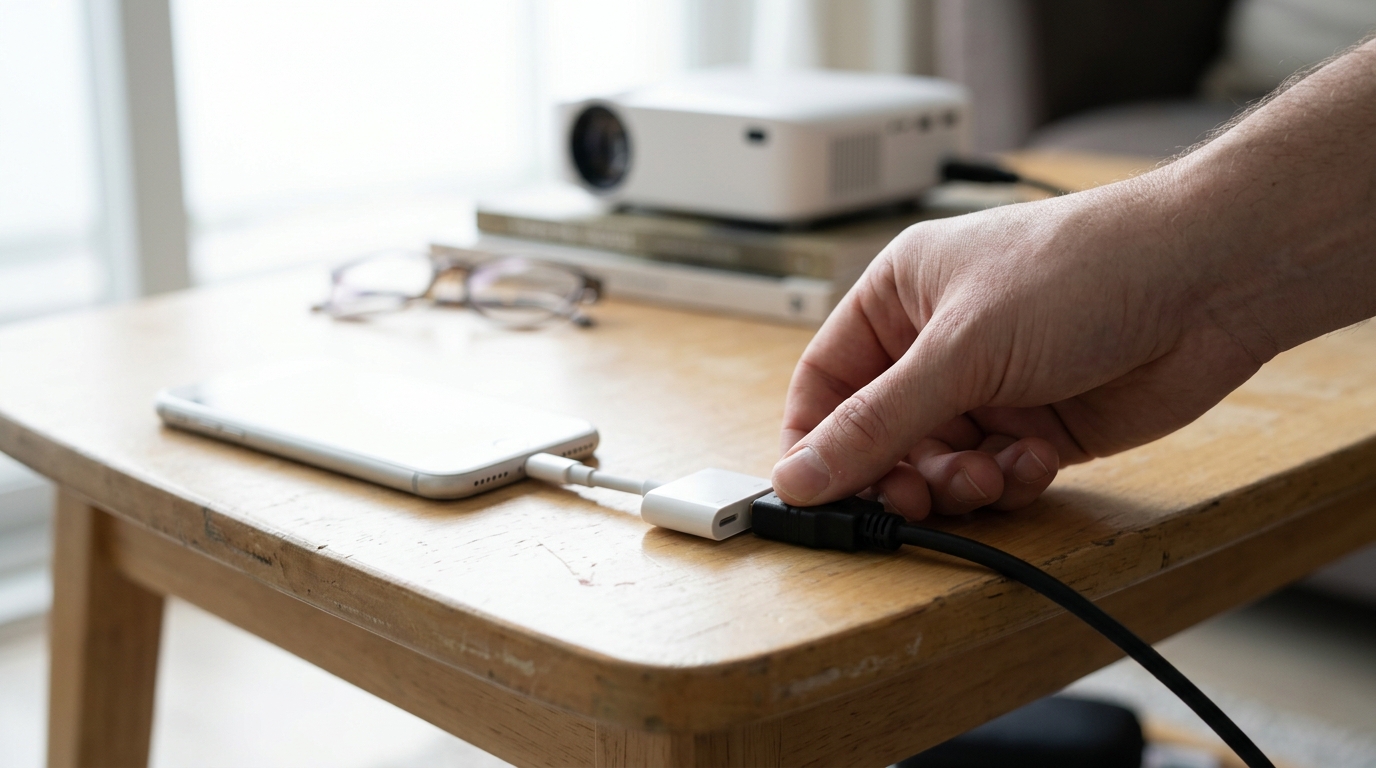 iPhone Won’t Play Movies on Your Projector? Try This
