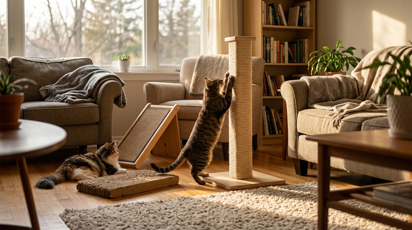 What Type of Scratching Post Do Cats Like Best?