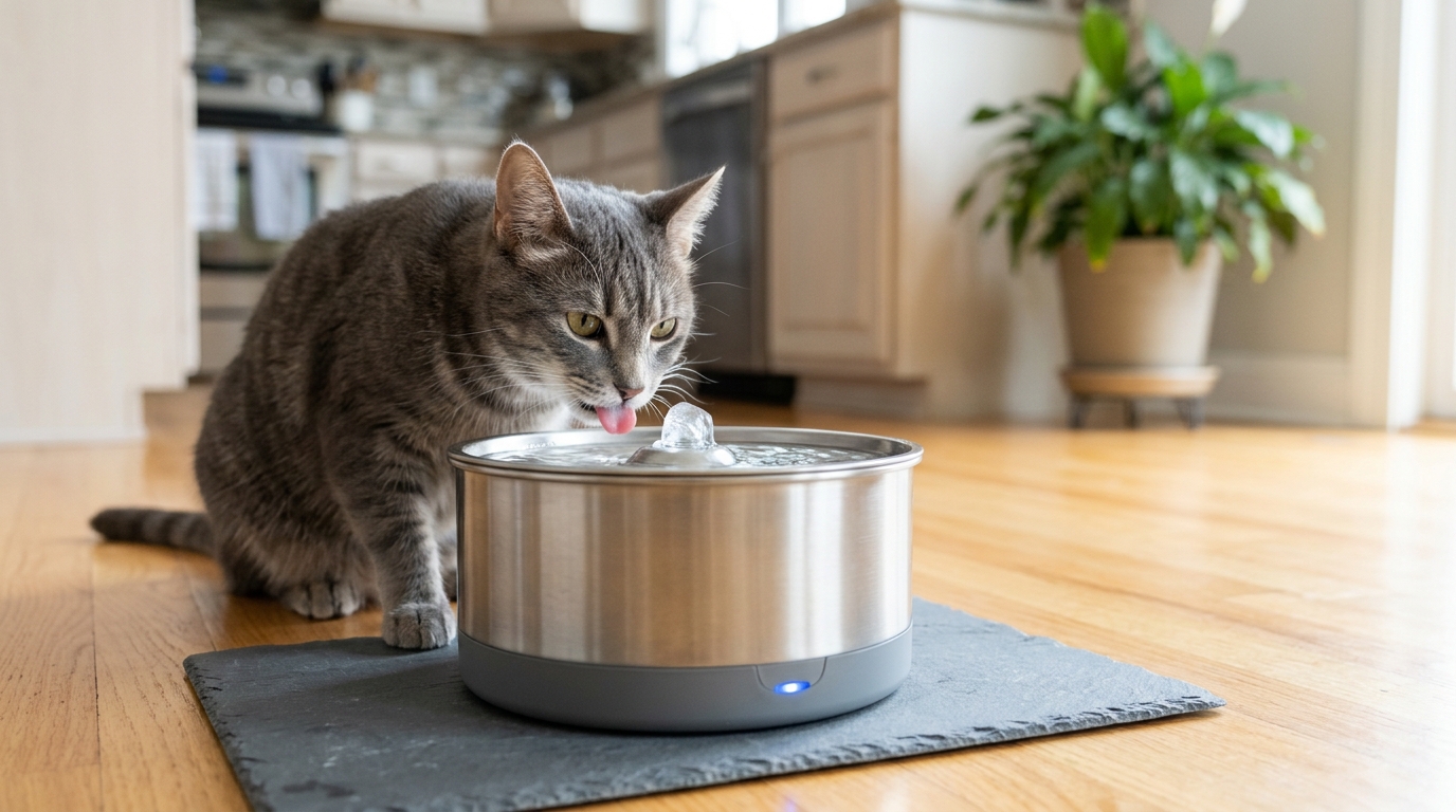Is there a cordless pet water fountain available?