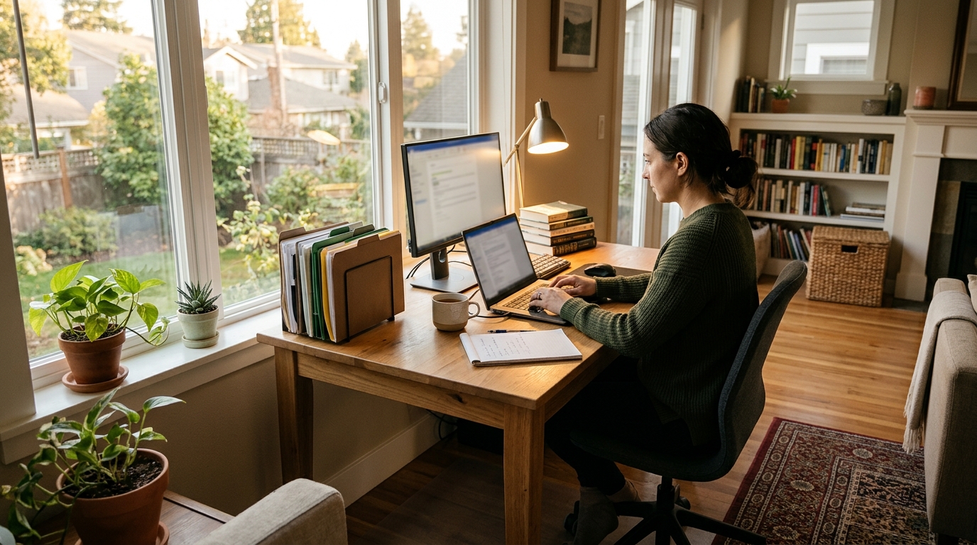 What Falls Under a Home Office? Space and Essentials