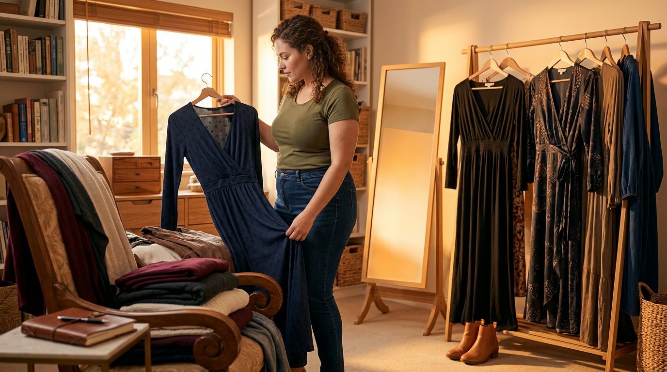 Which Maxi Dresses Create a Slimmer-Looking Silhouette?