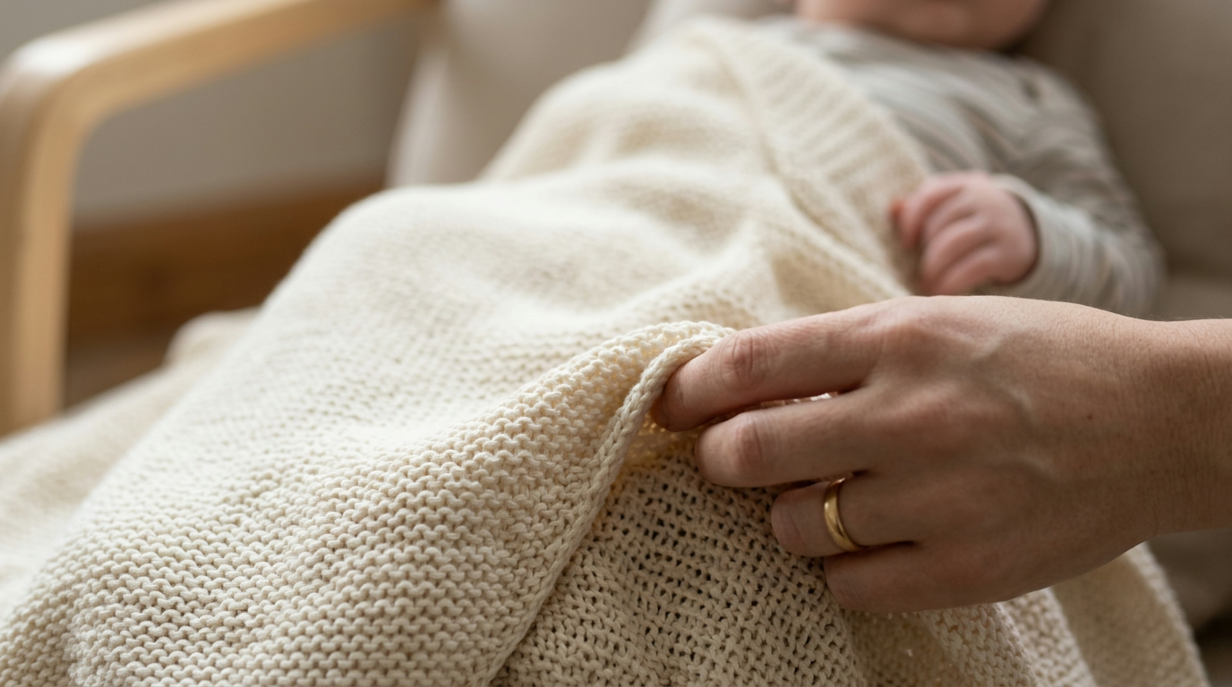 Knitted Blankets for Babies: When Are They Safe?