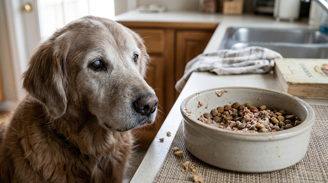 Why Is My Senior Dog Suddenly Eating Less?
