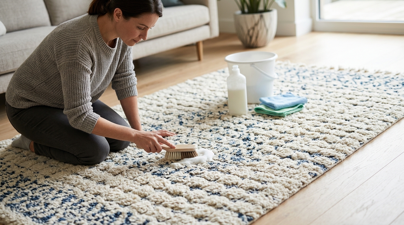 How to Clean a Tufted Rug Without Damaging It