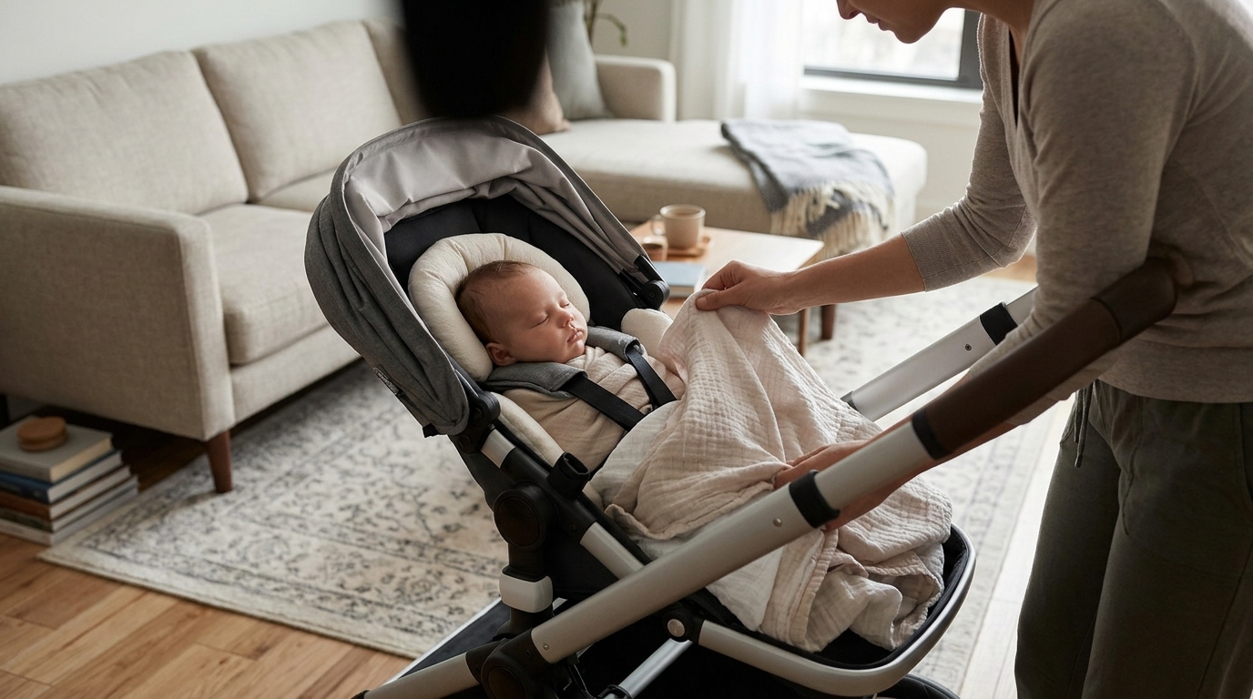 Can a 2-Week-Old Ride in a Stroller? Safety Tips