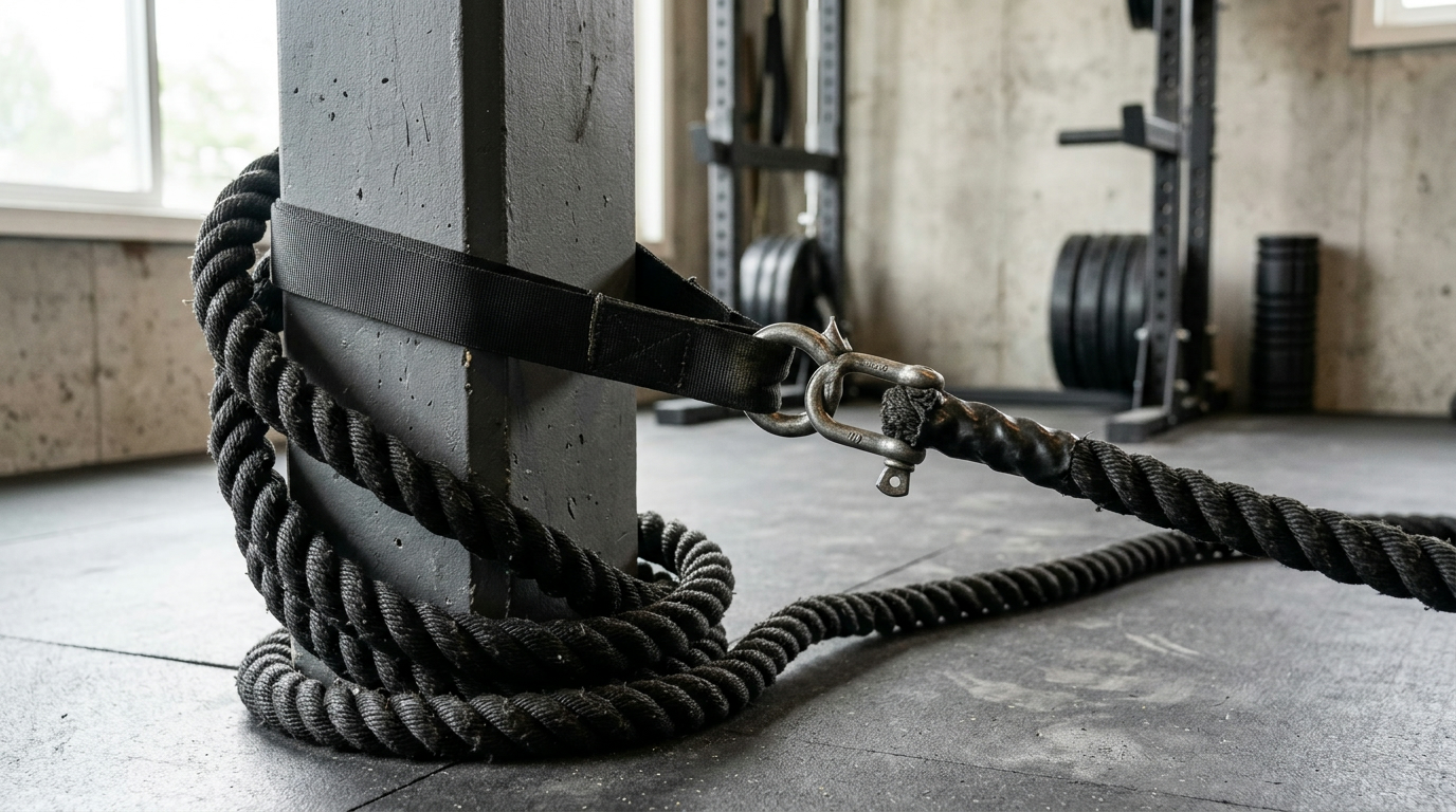 What to Use to Anchor a Battle Rope Safely