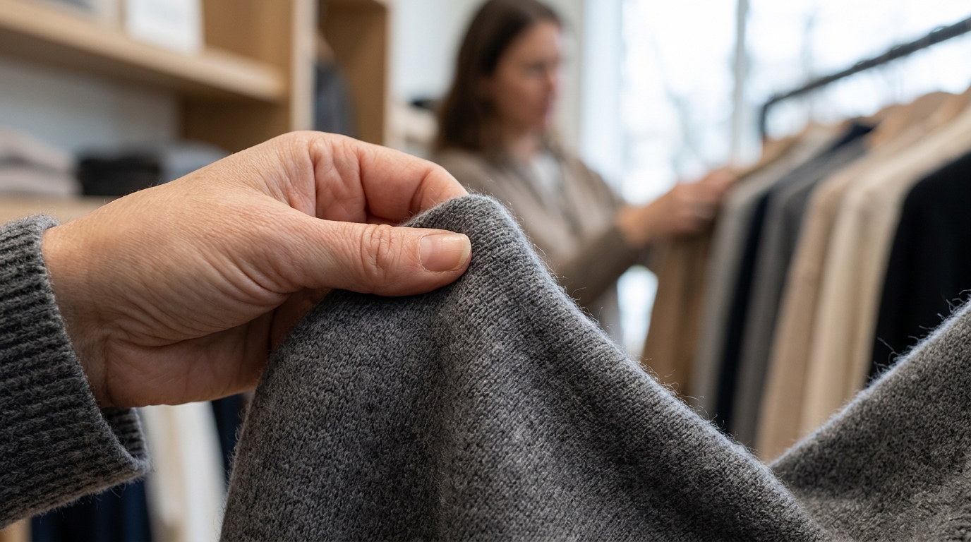 How to Tell If a Sweater Is 100% Cashmere