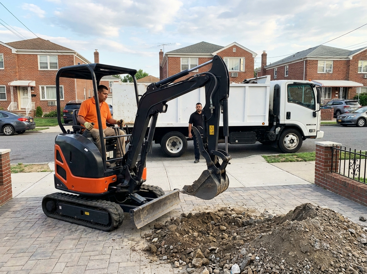 Mini Excavator Rental in New York, NY