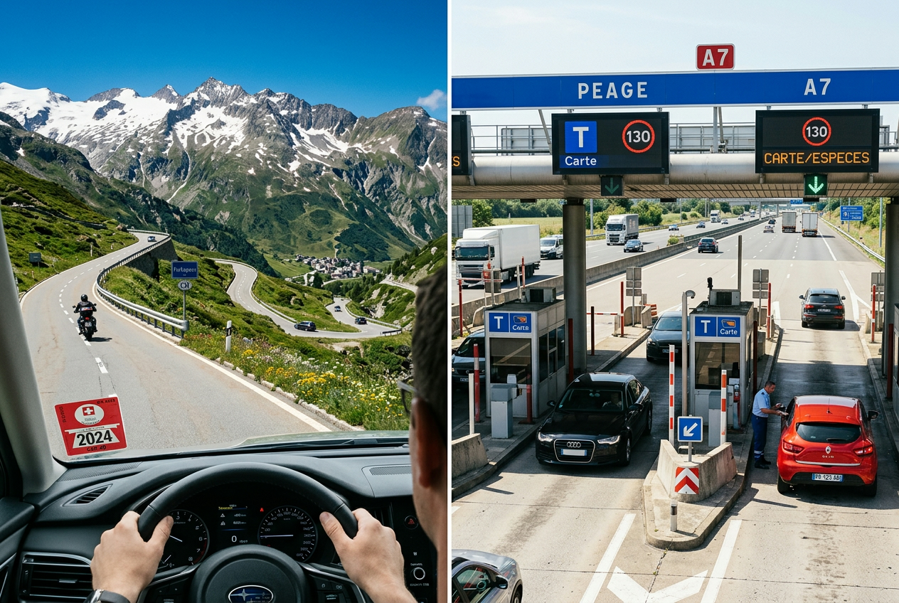 Streckenmaut vs. Zeitvignette – was passt zu meiner Reise?