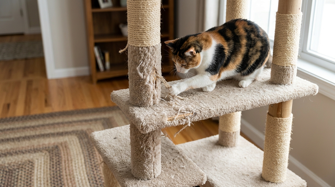 Are Carpeted Cat Trees Safe? Key Risks and Tips