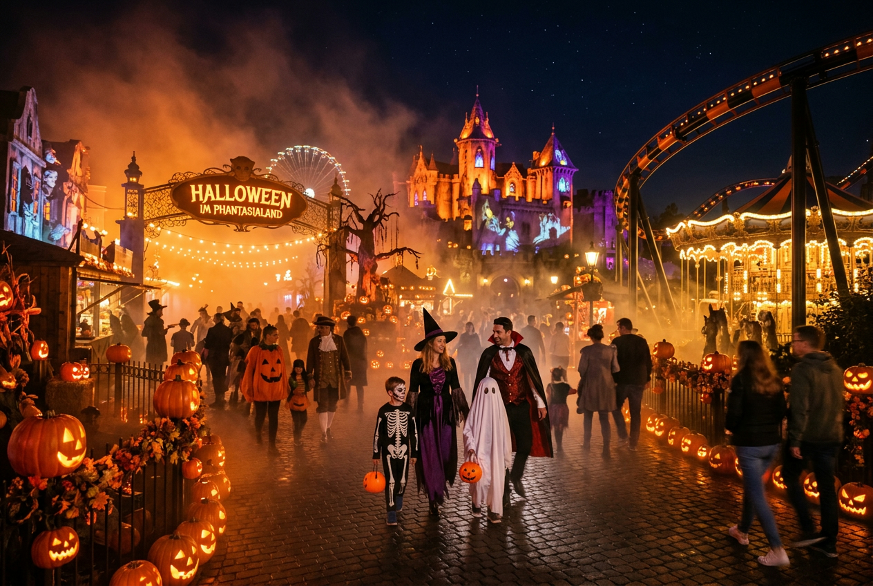 Halloween in Freizeitparks: Die gruseligsten Events in Deutschland 2025