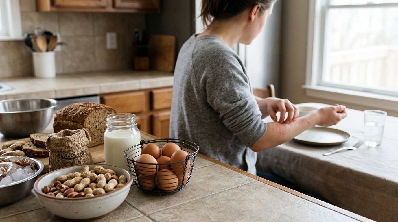 Common Food Allergens That Can Cause Itchy Skin