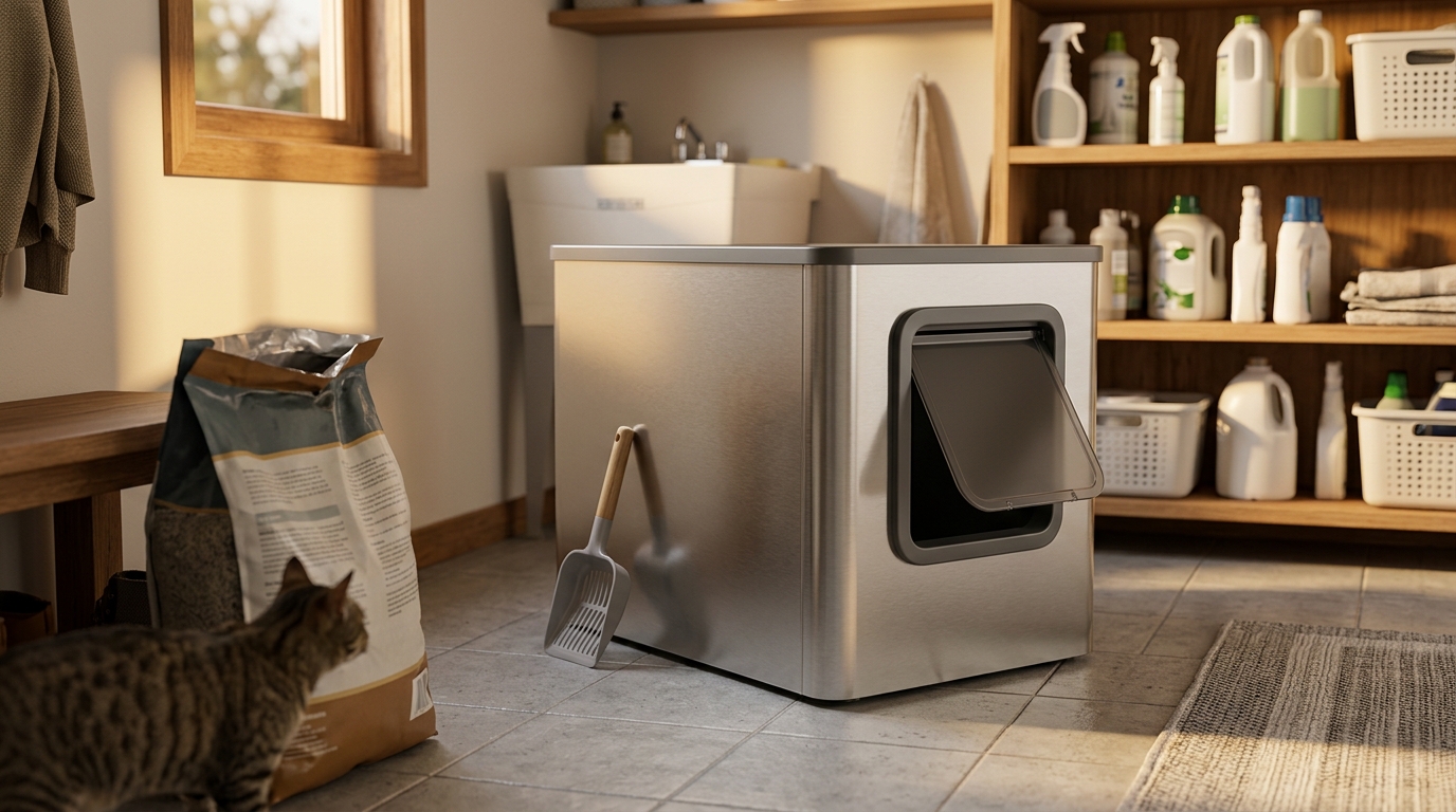 Stainless Steel Enclosed Cat Litter Boxes: A Guide