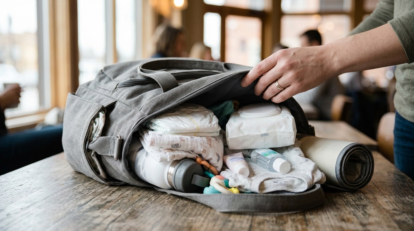 10 Diaper Bag Essentials for Everyday Outings